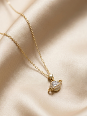 Golden Celestial Orbit Necklace